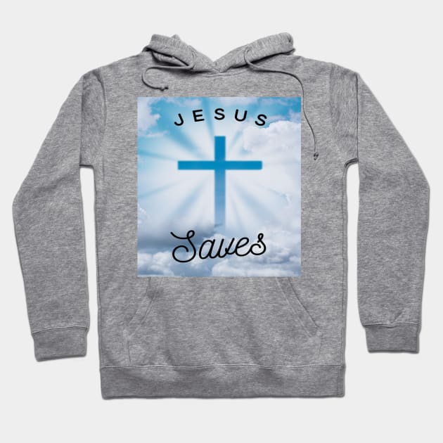 Jesus Saves Hoodie by GMAT